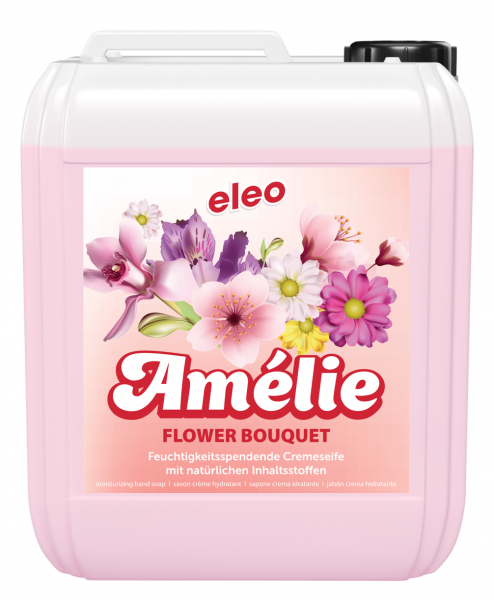 Amélie feuchtigkeitsspendende Cremeseife Flower Bouquet mit blumigem Duft