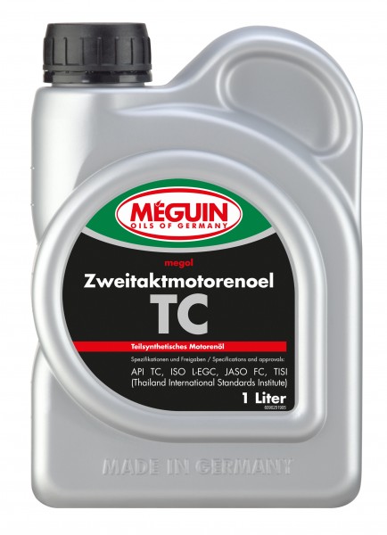 megol Zweitaktmotorenöl TC teilsynthetisch (1 Liter Flasche)