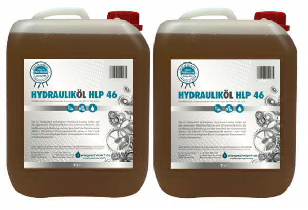 Hydrauliköl HLP 46 (2 x 5 Liter Kanister)