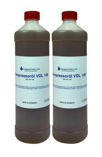 Kompressoröl VDL 100 (2 x 1 Liter Flasche)