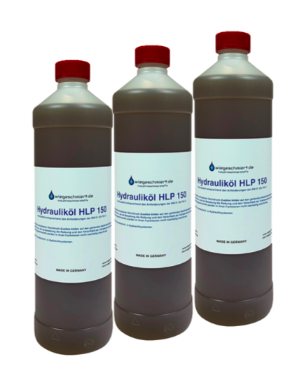 Hydrauliköl HLP 150 (3 x 1 Liter Flasche)