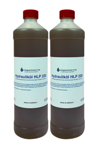 Hydrauliköl HLP 220 (2 x 1 Liter Flasche)