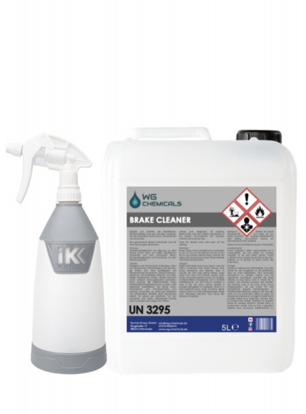 WG CHEMICALS Brake Cleaner mit Sprühflasche IK HC Tr 1