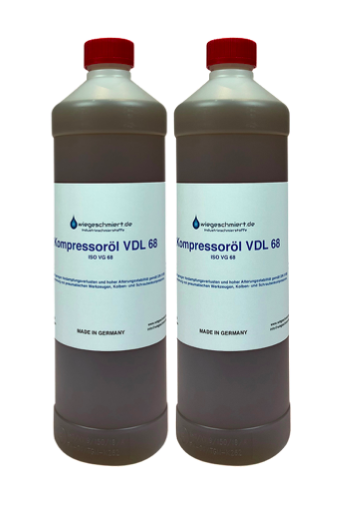 Kompressoröl VDL 68 (2 x 1 Liter Flasche)