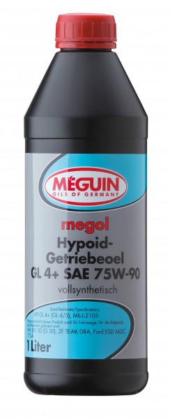 Hypoid-Getriebeöl GL 4+ 75W-90 (1 Liter Flasche)