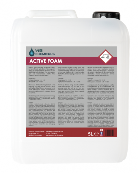 WG CHEMICALS Active Foam