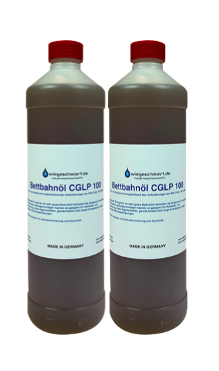 Bett- und Gleitbahnöl CGLP ISO VG 100 (2 x 1 Liter Flasche)