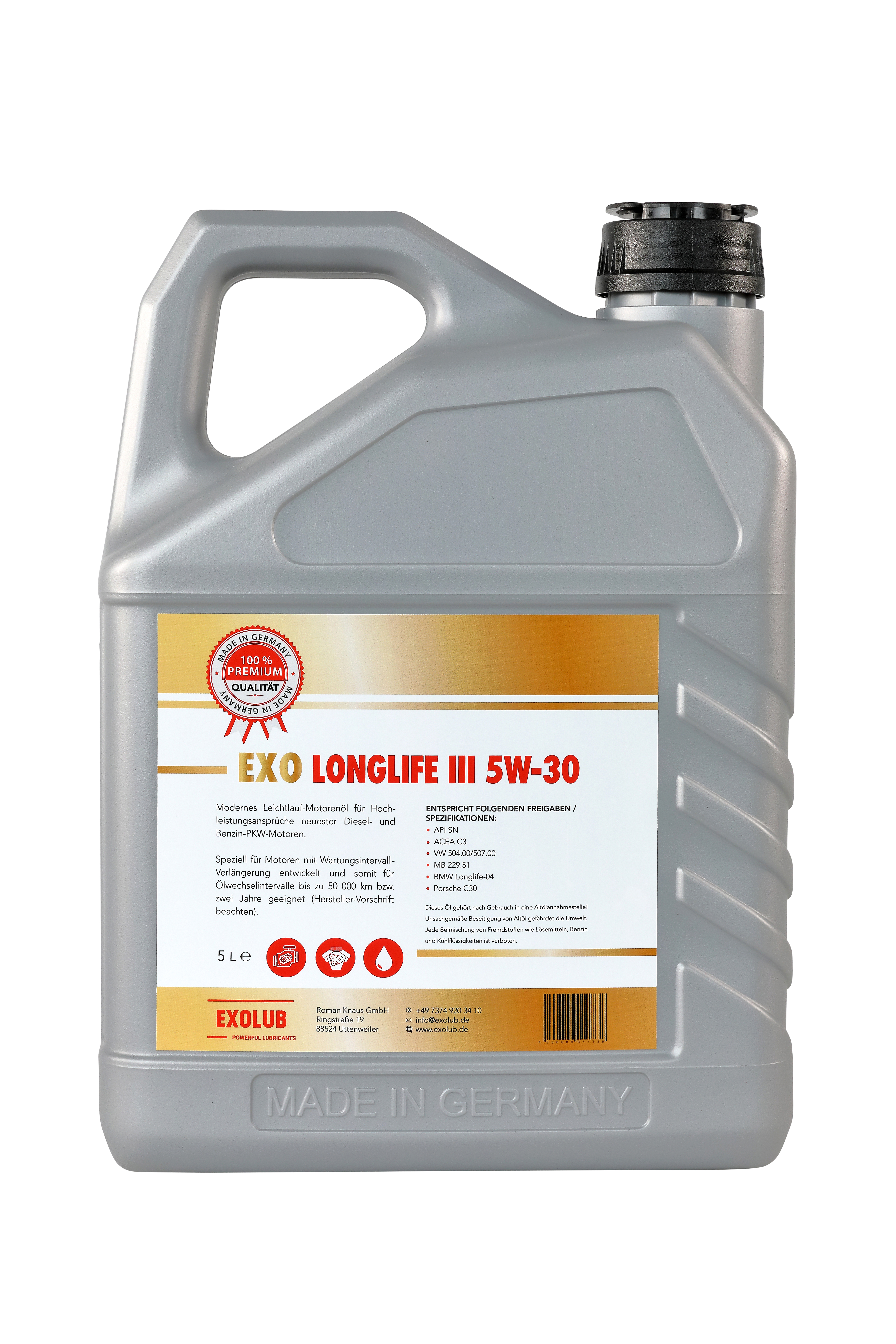 MANNOL Engineoil 5W-30 Longlife API SN 2 X 5 liters buy online by, 49,95 €