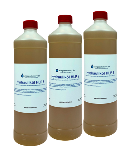 Hydrauliköl HLP 5 (3 x 1 Liter Flasche)